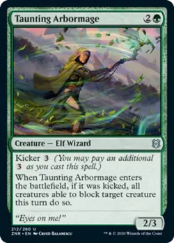 x1 Taunting Arbormage - Zendikar Rising - NM - MTG - Image 1