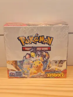 Pokemon TCG Scarlet & Violet Surging Sparks Booster Box Pokemon Center - Image 1