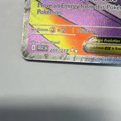 Pokemon TCG Mega Gengar EX 269/217 ASCEN Eng Secret Rare Full Art Holo HP350 - Image 2