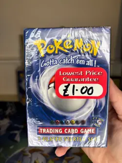 1999 Pokemon 2-Player Starter Set WOTC Sealed Cards - Image 1