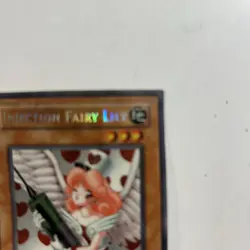 Konami Yu-Gi-Oh! Injection Fairy Lily LOD-100 Spellcaster Effect, Small Crease - Image 3