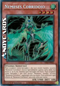 NEMESES CORRIDOIO • (Nemeses Corridor) • Segreta • RA03 IT025 • 1Ed • Yugioh! - Image 1