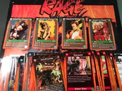 BANE ( WYRM ) CCG Tribal Deck: RAGE Werewolf White Wolf TCG, 81 cards & box - Image 1