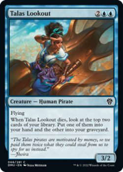 x1 Talas Lookout - Dominaria United - NM - MTG - Image 1