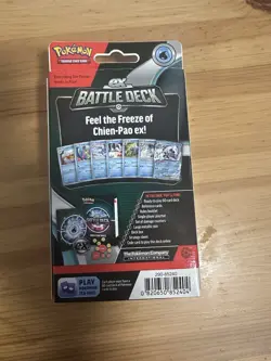Pokemon TCG Chien-Pao ex Battle Deck Level 1 60-Card Deck - Image 2