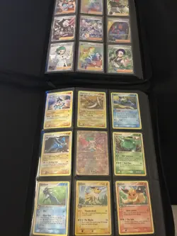 Pokemon Mixed Card Lot Binder Collection x2 Huge Collection 900 cards, 198 holos - Image 1