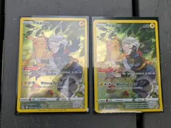 (2) Pikachu TG05/TG30 Lost Origins Pokemon Card - Image 1