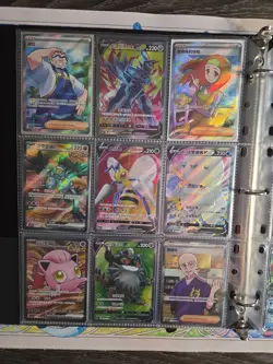 180 Pokemon Card Lot V VMAX EX Full Art Holo Rare GX SR Binder Collection - Image 4