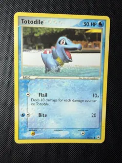 LP Totodile 79/101 Hidden Legends Common Pokemon Card - Image 1
