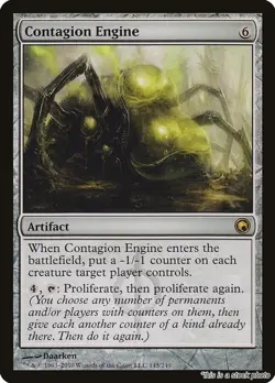 MTG Contagion Engine Card #145 Scars of Mirrodin NM Magic - Image 1