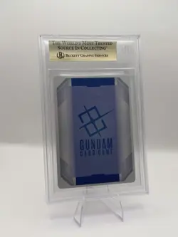 BGS Pristine 10 Gundam Card Game Gundam 2024 Beta LR Foil Unit Card ST01-001 - Image 2