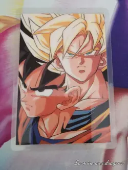 Carte Rami Tercera 112 Dragon Ball Z card set plastified Norma Goku - Image 1