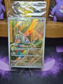 SEALED Mimikyu 075 Sv: Scarlet & Violet Promo Cards Holo - Image 1