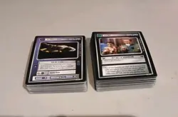 Star Trek CCG Mirror Mirror Common Uncommon Set 80 Cards NM - Image 1