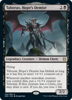 x1 Taborax, Hope's Demise - Zendikar Rising - NM - MTG - Image 1