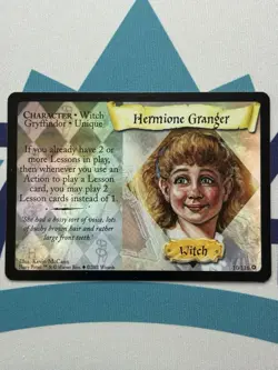 2001 Harry Potter Trading Card Game - Hermione Granger Foil Holo 10/116 LP/NM - Image 1
