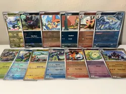 13 Pokeball Pattern Black Bolt And White Flare Pokemon TC Card Lot - Image 1