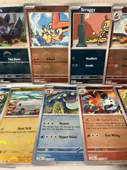 13 Pokeball Pattern Black Bolt And White Flare Pokemon TC Card Lot - Image 3