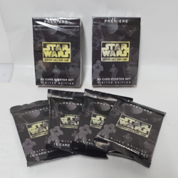 1995 Star Wars Customizable Card Game Ltd Edition-2 Starter Decks/4 Booster Pack - Image 1