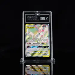 Gardevoir & Sylveon GX (Alternate Full Art) 205/214 Unbroken Bonds TAG 7 PSA - Image 1
