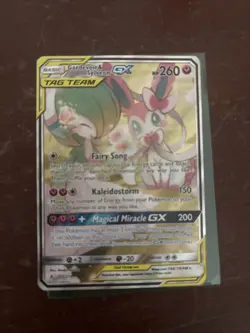 Gardevoir & Sylveon GX (Alternate Full Art) 205/214 Sm-Unbroken Bonds Holo - Image 1