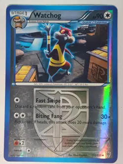 Watchog 112/135 Uncommon Plasma Storm Pokemon Reverse Holo Moderately Played - Image 1