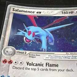 Pokemon TCG Salamence EX Power Keepers Holo Card 96/108 SWIRL 🍥🍭💫🔥🔥🔥 - Image 2