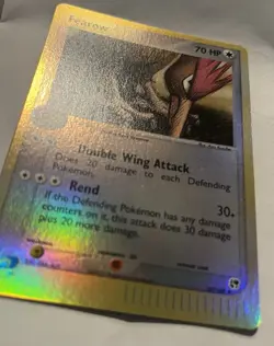 Pokemon Fearow Card 37/100 Reverse Holo Foil EX Sandstorm Near Mint E Series - Image 2