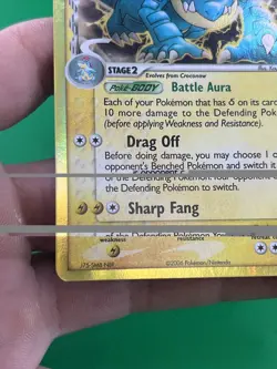 Pokemon TCG EX Dragon Frontiers Feraligatr 2/101 Holo English - Image 5