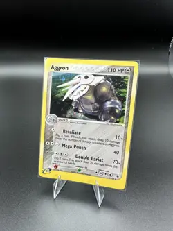 Pokemon Holo Aggron 1/109 Ruby and Sapphire Holo - Image 1