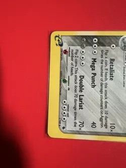 Pokemon Holo Aggron 1/109 Ruby and Sapphire Holo - Image 3