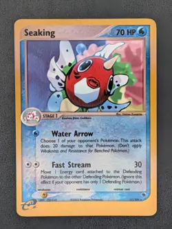 Pokemon TCG Seaking Ruby and Sapphire 21/109 Reverse Holo Rare Stage 1 70 HP NM - Image 1