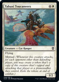 x1 Tabaxi Toucaneers - Battle for Baldur's Gate - NM - MTG - Image 1