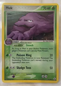 2006 Pokemon EX Legend Maker Muk-Holo #11/92 - Image 1