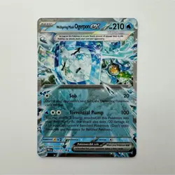 Pokemon TCG Wellspring Mask Ogerpon ex Prismatic Evolutions holo 027/131 EN - Image 1