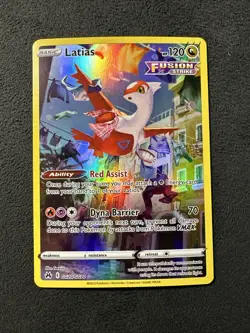 Pokemon Latias GG20/GG70 Crown Zenith Holo - Image 1
