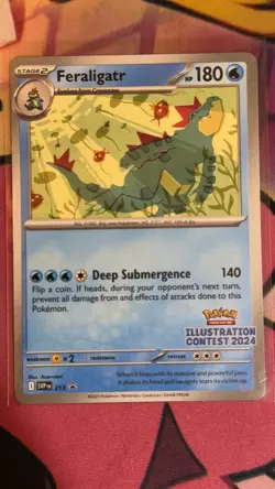 Feraligatr (Illustration Contest 2024) Pokemon Promo PM.15 - Image 1