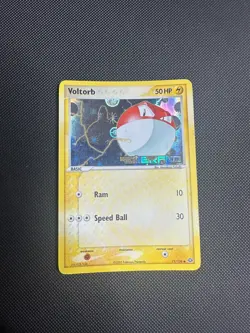 Pokemon TCG - Voltorb 71/106 - EX Emerald - Stamped Reverse Holo - Image 1