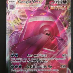 The Pokemon Company Gengar VMAX 157/264 Fusion Strike Ultra Rare Holo ENG - Image 1