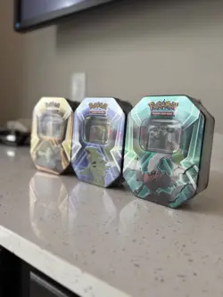 Pokemon TCG Triple Whammy Collector Tins (x3) - Darkrai - Slaking - Tyranitar - Image 2