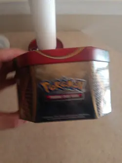 Pokemon 2014 Power Tin INCLUDED IS Gallade EX (2015) Charizard (2014) Dragonite - Image 5