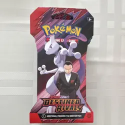 Pokemon Scarlet & Violet Destined Rivals Booster Pack Mewtwo English 2025 - Image 1