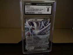 2023 Pokemon TCG Lugia ex 017/034 Classic Holo Lugia Ex Deck CGC 8 - Image 1