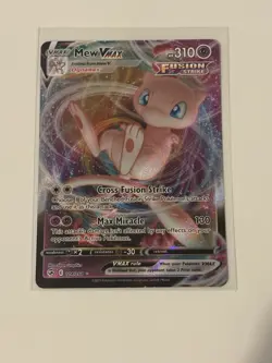 Pokemon Mew VMAX 114/264 Swsh08 Fusion Strike Ultra Rare Holo 310 HP English - Image 1