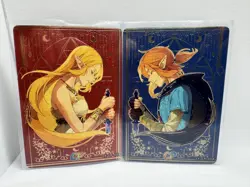 Zelda & Link Game Soul Doujin CP Holo Card Lot (2) Card Expert - Image 1
