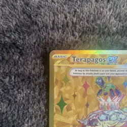 Pokemon Card Terapagos EX 173/142 Hyper Rare Stellar Crown Near Mint - Image 3