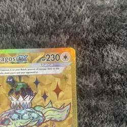 Pokemon Card Terapagos EX 173/142 Hyper Rare Stellar Crown Near Mint - Image 4