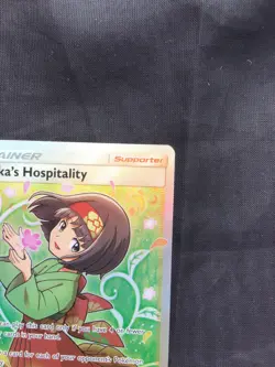 Pokemon Cards: Team Up Ultra Rare Full Art: Erika's Hospitality 174/181 - Image 3