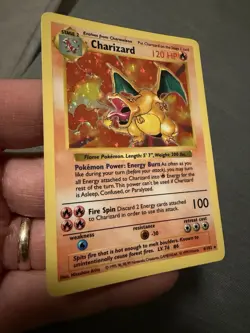 Pokemon TCG Charizard Base Set Holo Shadowless Rare Card 4/102 🔥🔥🔥 - Image 5