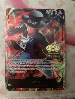 Sabo (2nd Anniversary Tournament) ST13-001 One Piece Promotion Cards Foil - NM - Image 1